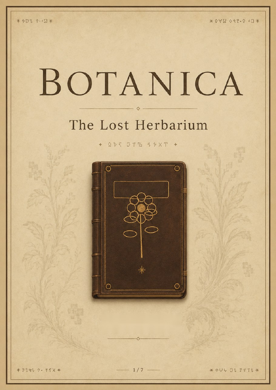 The Lost Herbarium, page 1